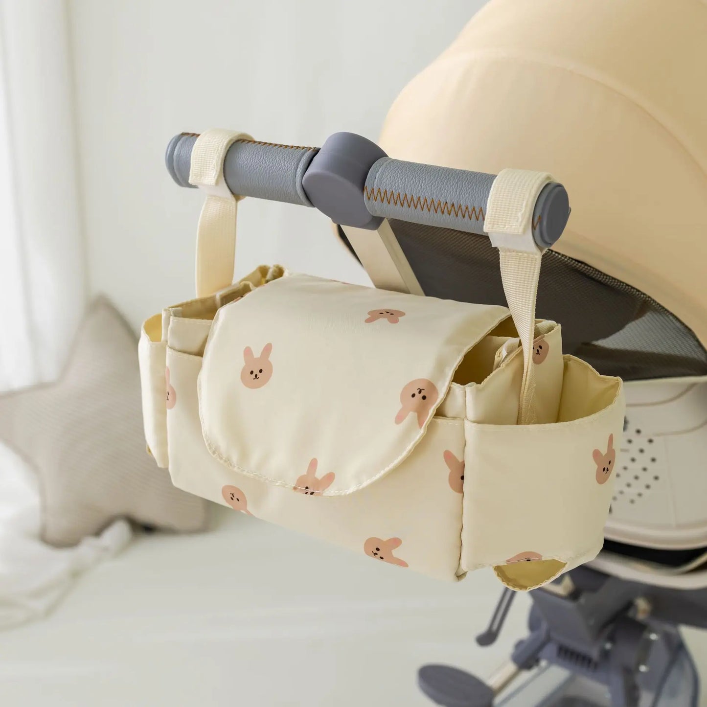 Baby Stroller Organizer Bag with Cup Holder