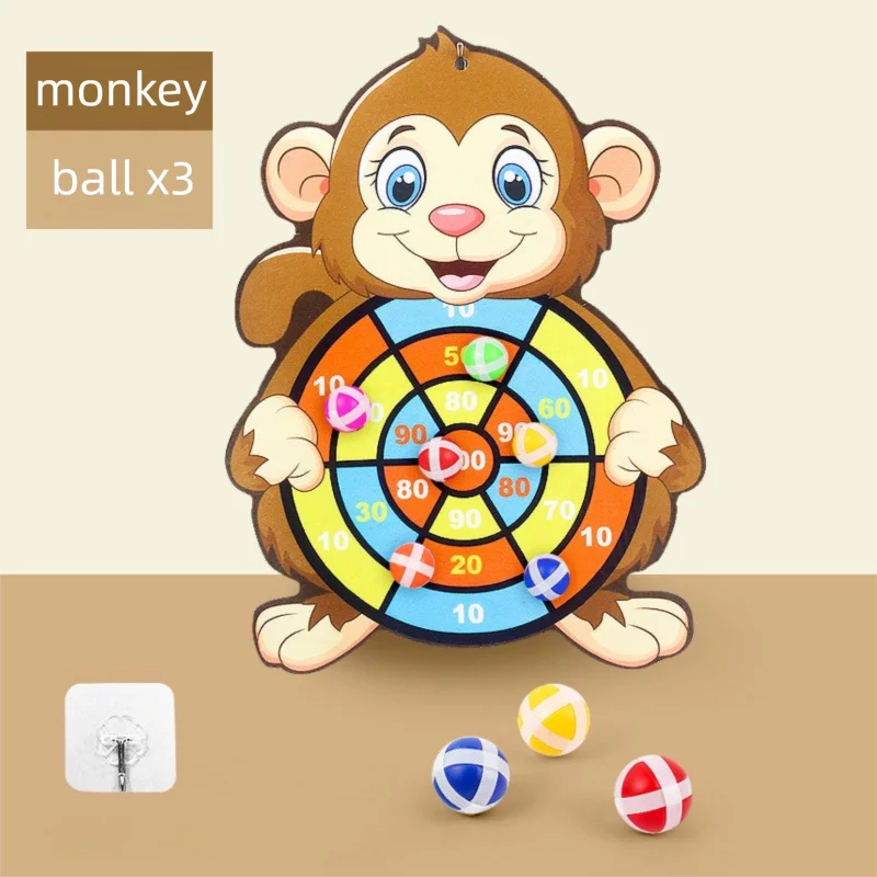 Kids Dart Board with Sticky Balls