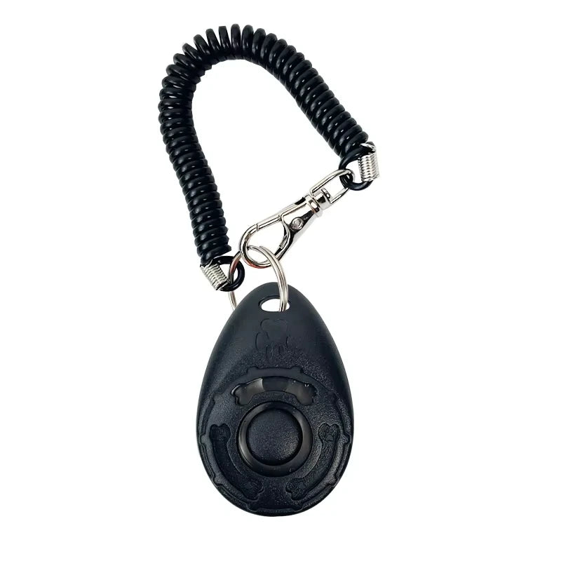 Dog Training Clicker with Coil Wrist Strap