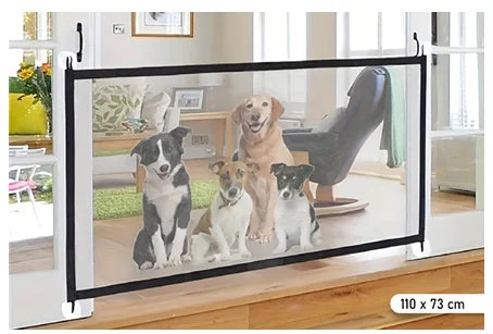 Retractable Safety Gate for Babies & Pets