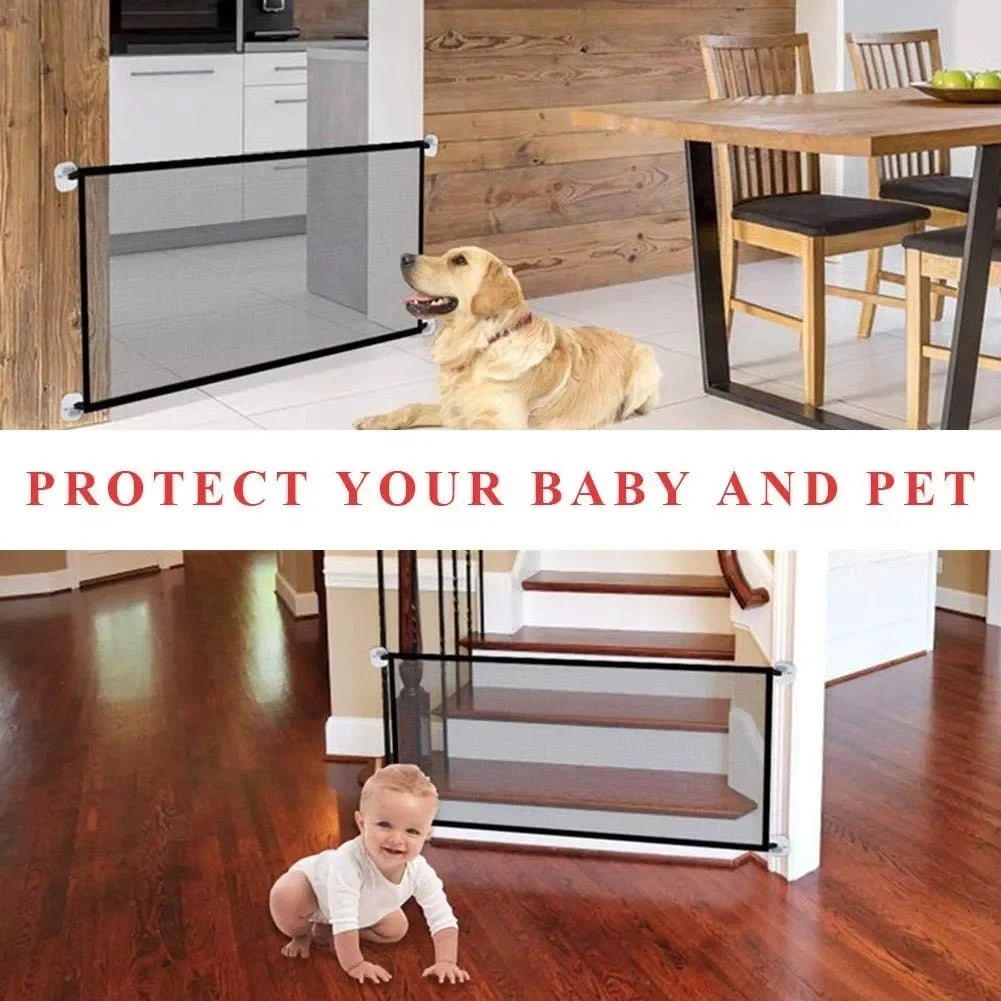 Retractable Safety Gate for Babies & Pets