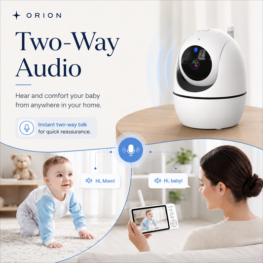 Baby Video Monitor with Night Vision