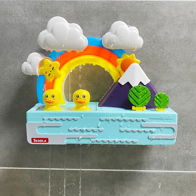 Suction Cup Bath Marble Run