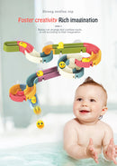 Suction Cup Bath Marble Run