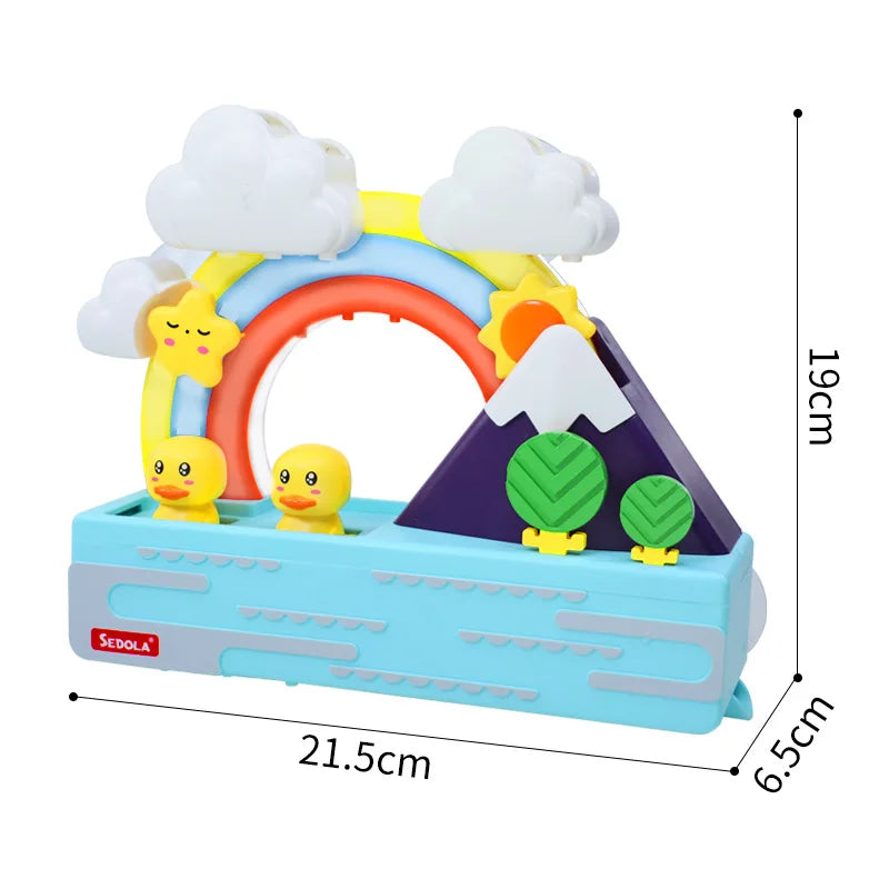 Suction Cup Bath Marble Run