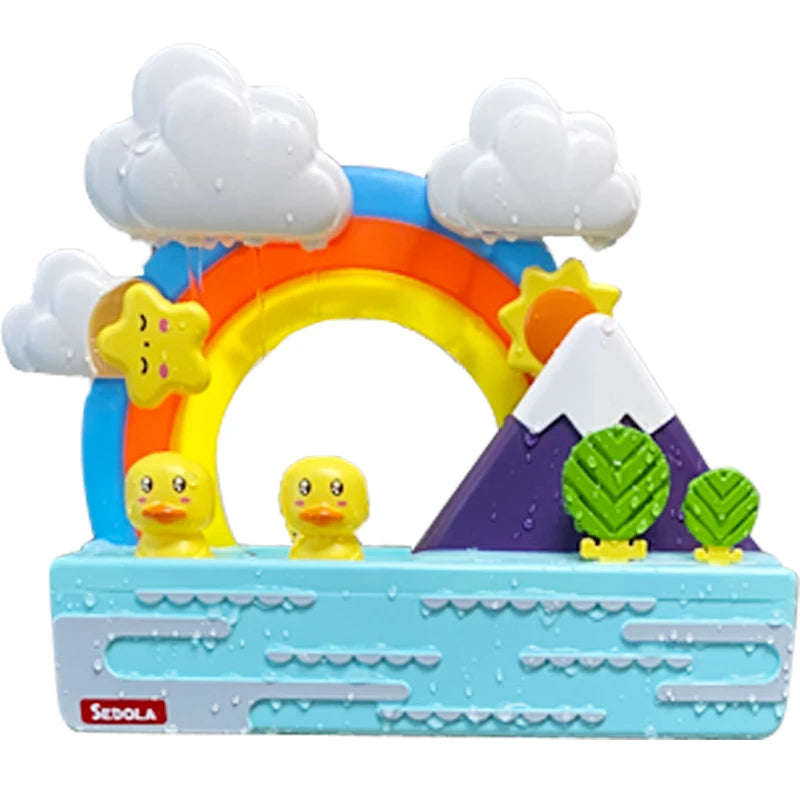 Suction Cup Bath Marble Run