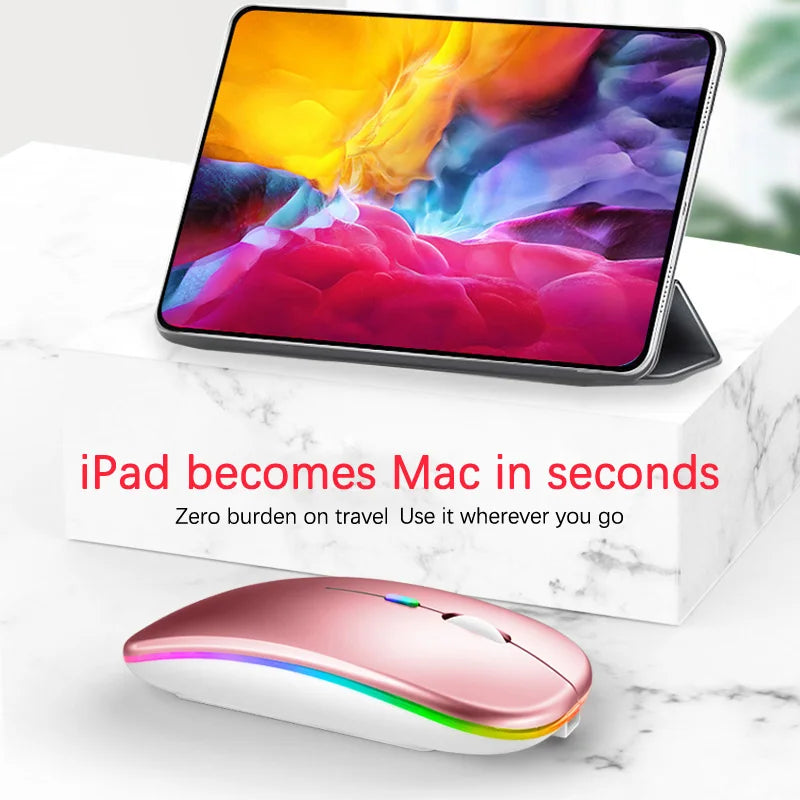 Dual Mode Wireless Mouse (BT + 2.4G)