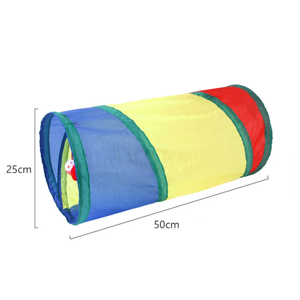 Interactive Cat Play Tunnel