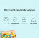 4-in-1 Wooden Montessori Puzzle (3D + Shapes + Numbers)