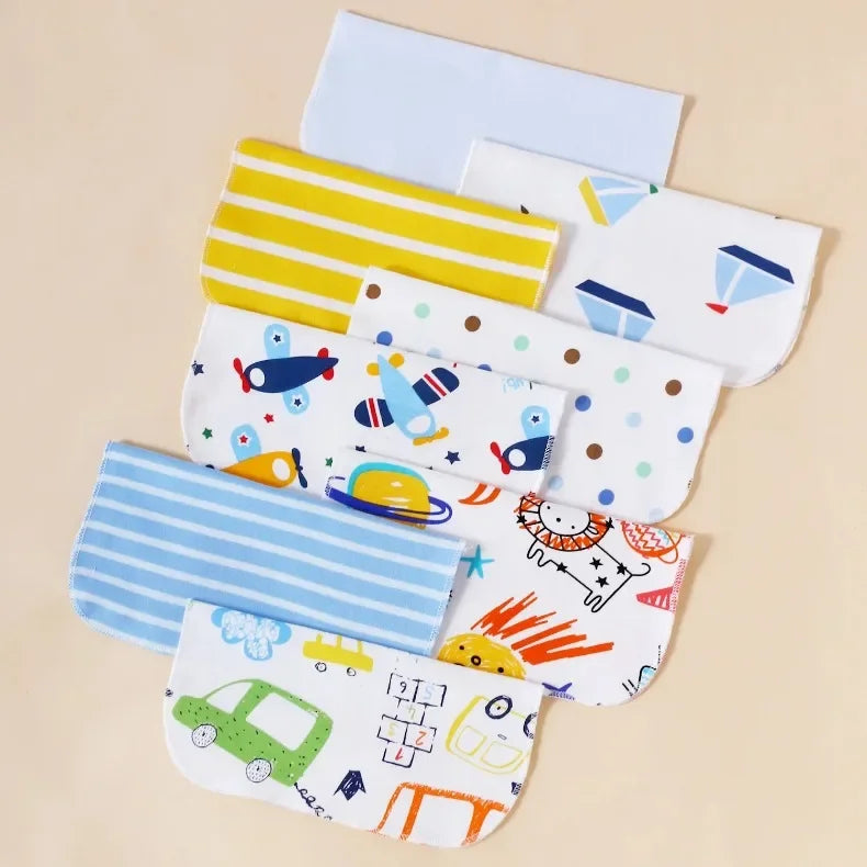 Baby Cotton Washcloth Set – 100% Cotton
