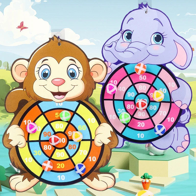 Kids Dart Board with Sticky Balls