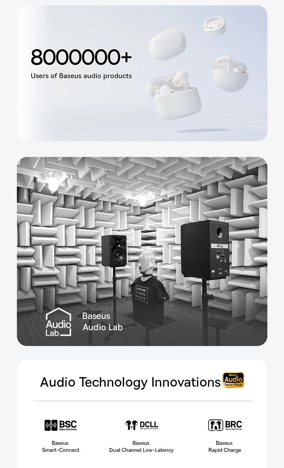 Baseus TWS Bluetooth Earphones