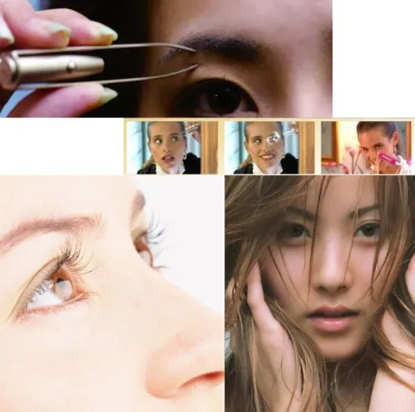 LED Eyebrow Tweezers
