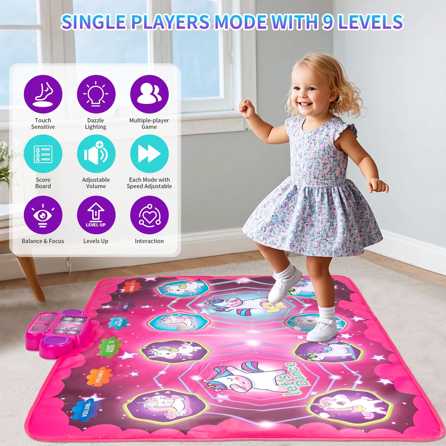 Kids LED Dance Mat