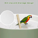 Parrot Automatic Bathtub Bird Bath Circulating Water Shower Parrot Circulation Shower Pet Bird Bathtub Bird Cleaning Bath Tub