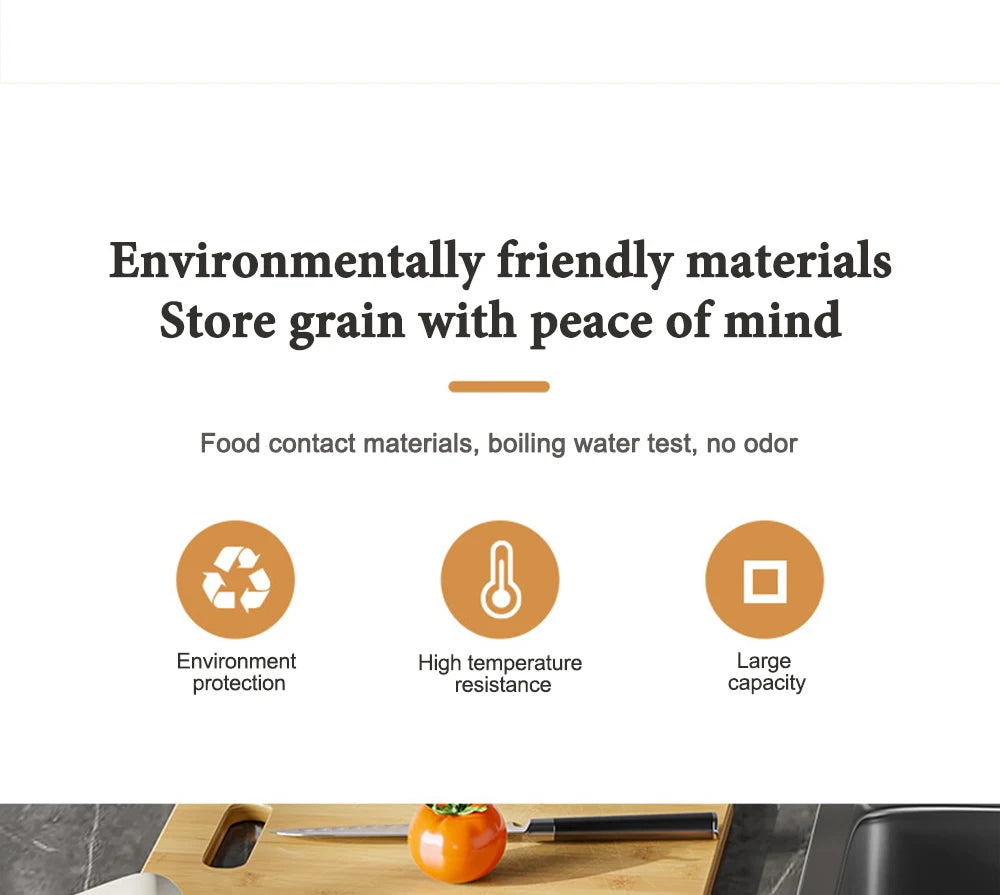 Airtight Rice & Grain Storage Container
