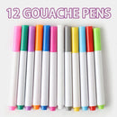 Reusable Drawing Book with Markers