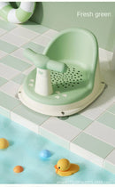 Baby Bath Seat with Backrest and Safety Bar