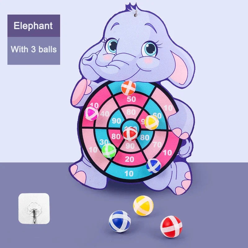 Kids Dart Board with Sticky Balls