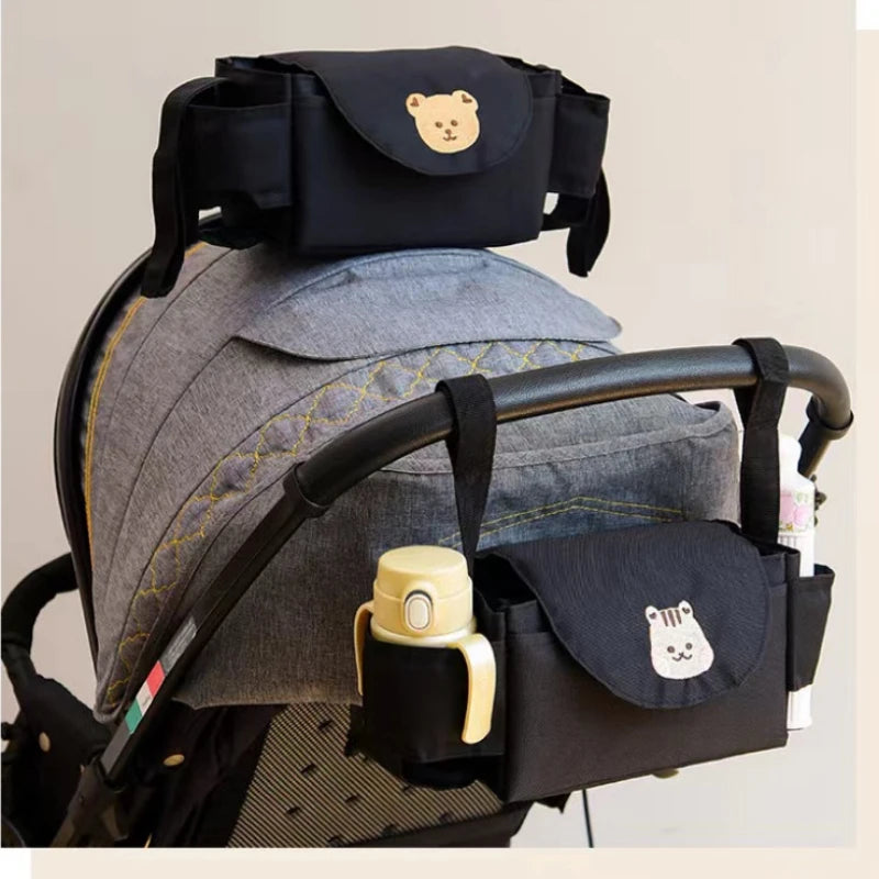 Baby Stroller Organizer Bag with Cup Holder