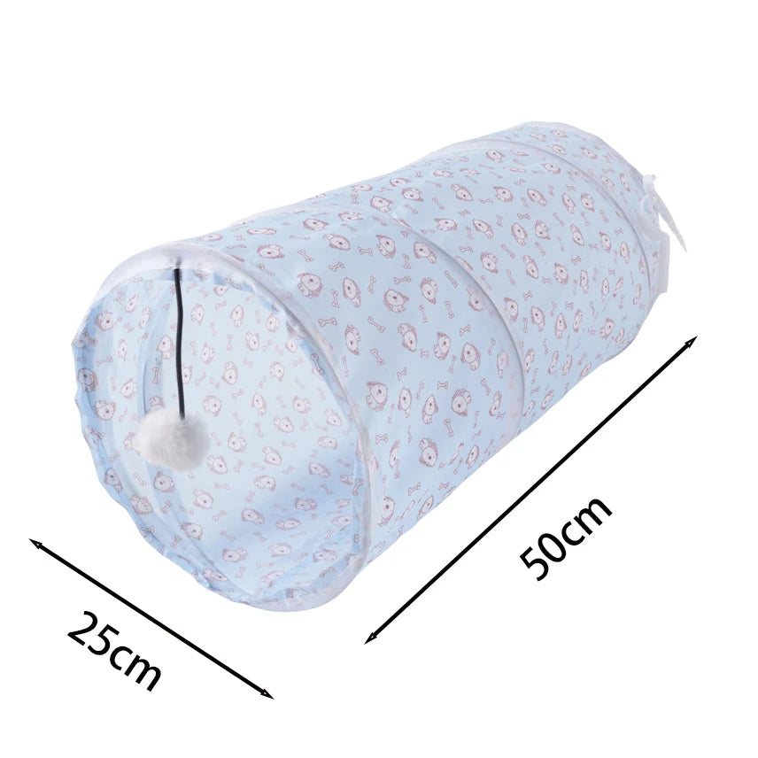 Interactive Cat Play Tunnel
