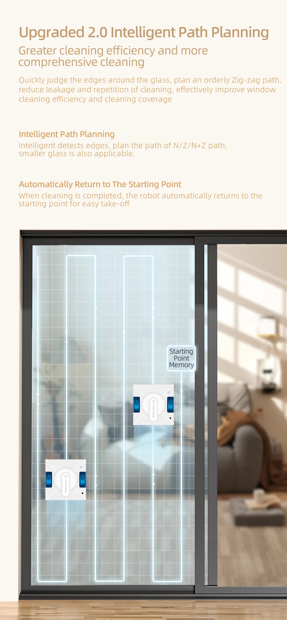Intelligent Window Cleaning Robot