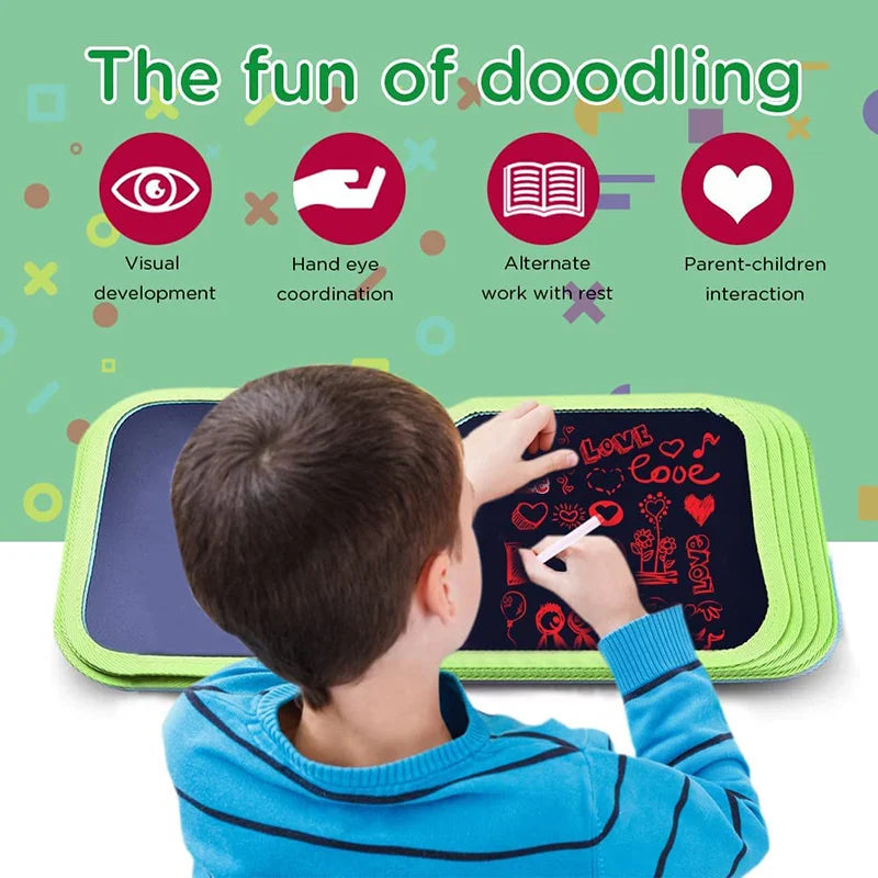 Reusable Drawing Book with Markers
