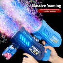 Automatic Bubble Gun with LED Lights