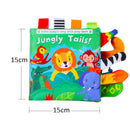 Baby Sensory Cloth Book (Jungle Animals)