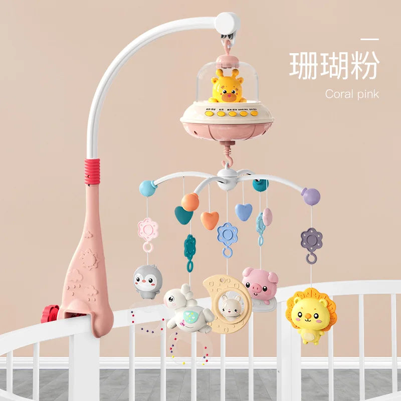 Baby Crib Mobile with Music & Remote Control (Projector Light)