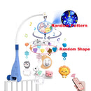 Baby Crib Mobile with Music & Remote Control (Projector Light)