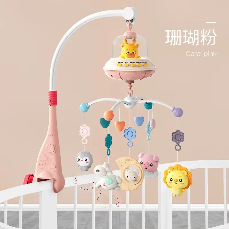 Baby Crib Mobile with Music & Remote Control (Projector Light)