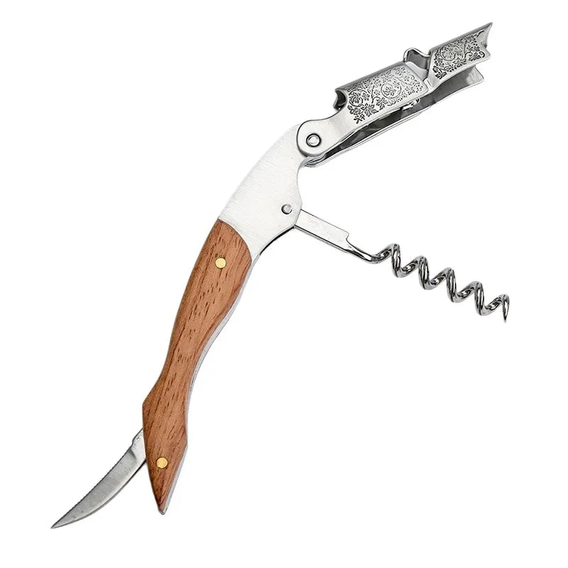 Professional Wooden Corkscrew