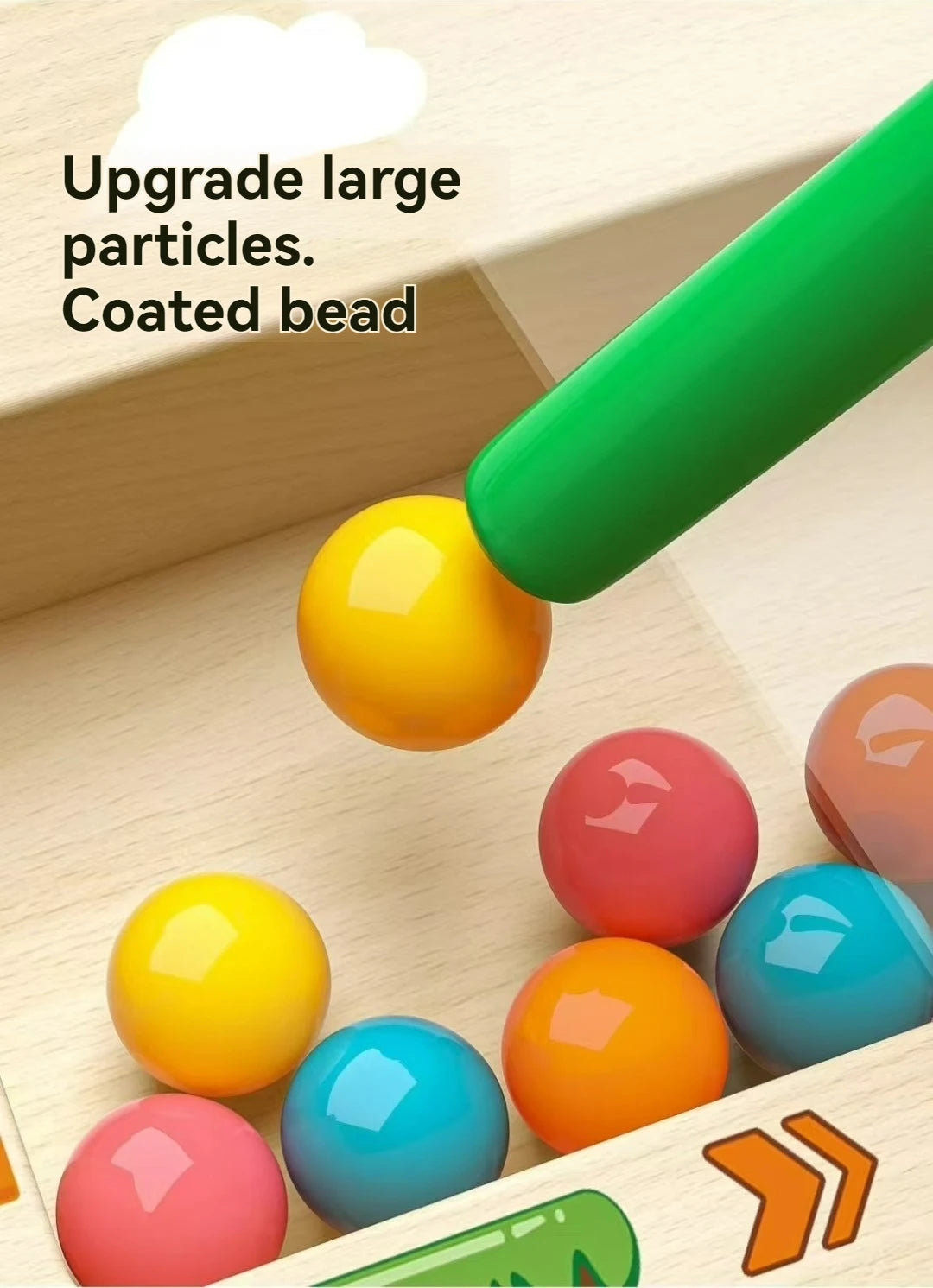 Montessori Magnetic Bead Maze Board