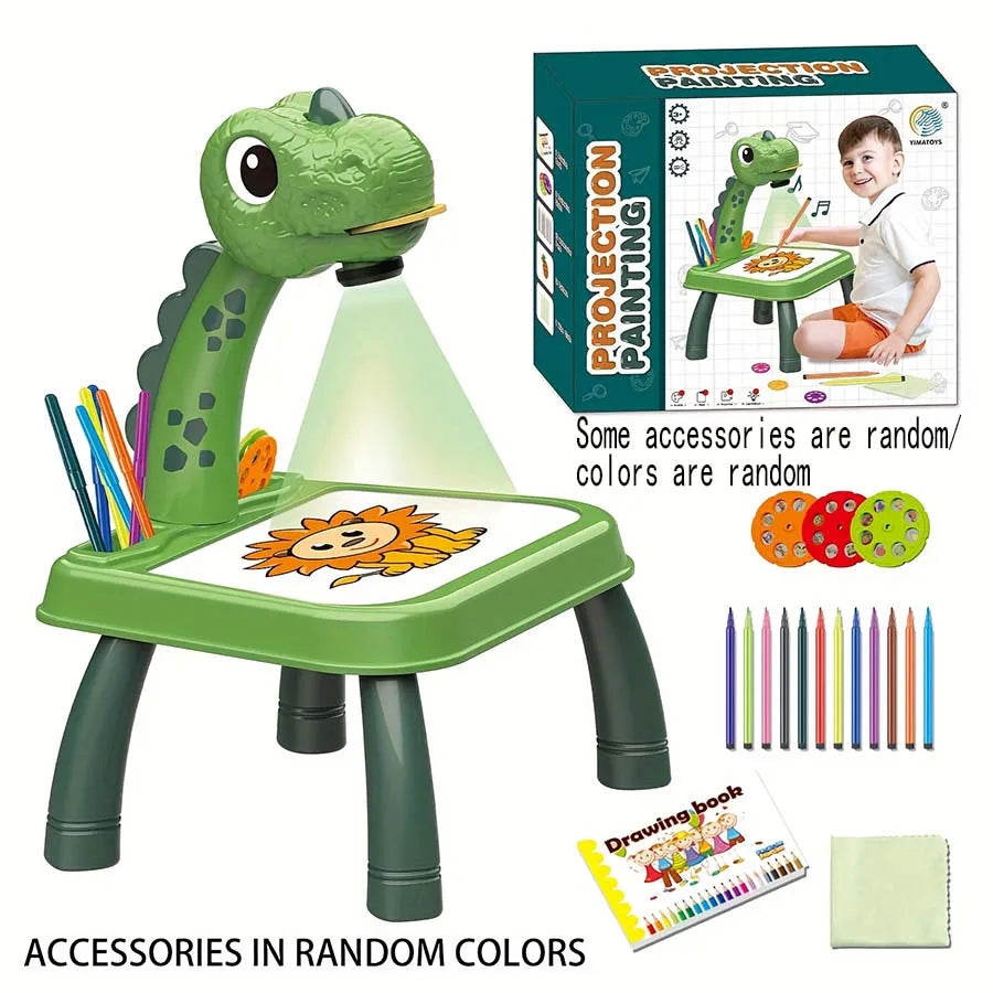 Kids Drawing Projector Table