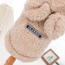 Plush Pet Hoodie for Cats & Small Dogs