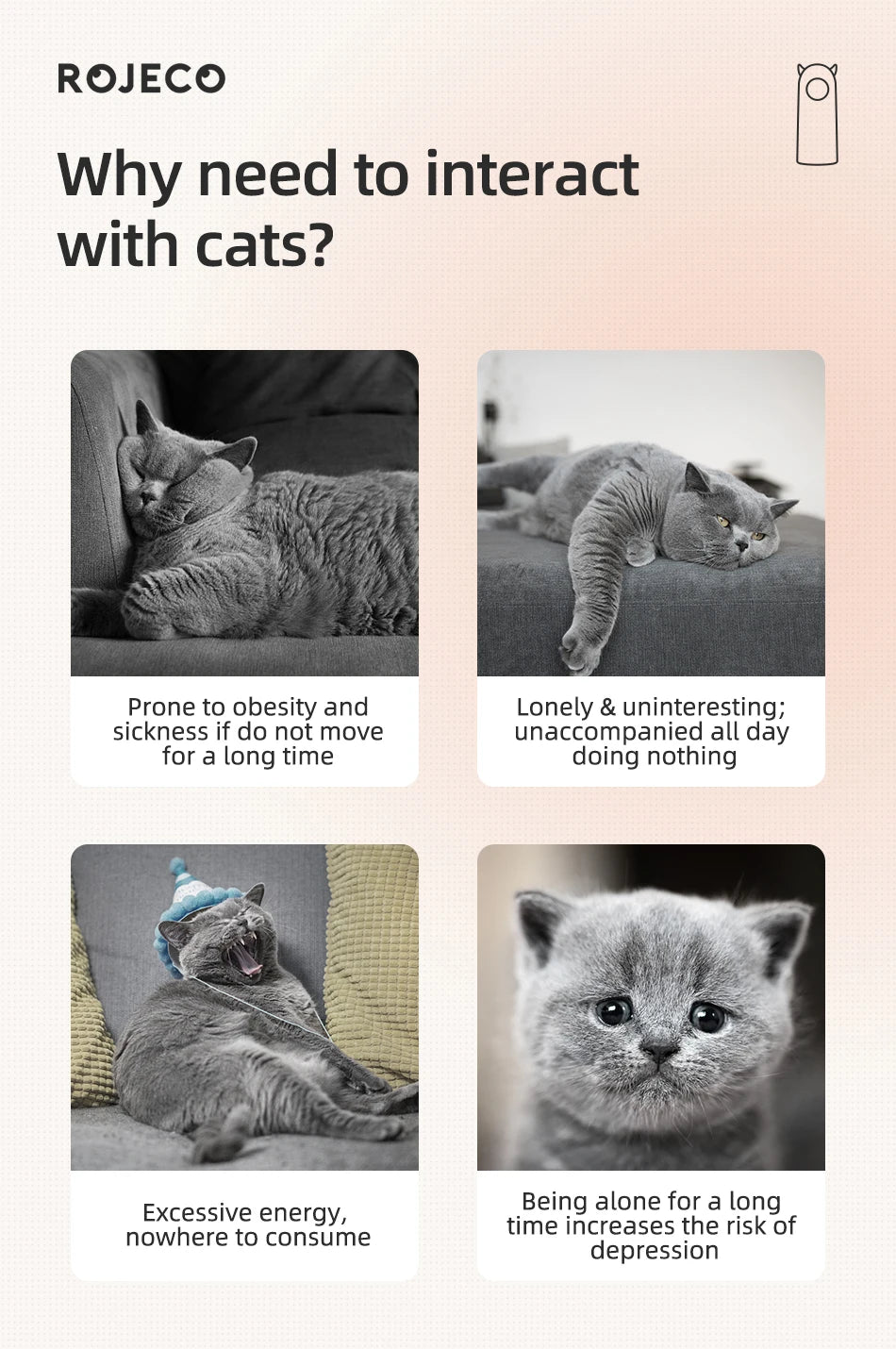 Interactive Automatic Laser Cat Toy