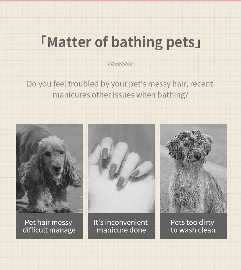 Soft Bristle Pet Grooming Brush