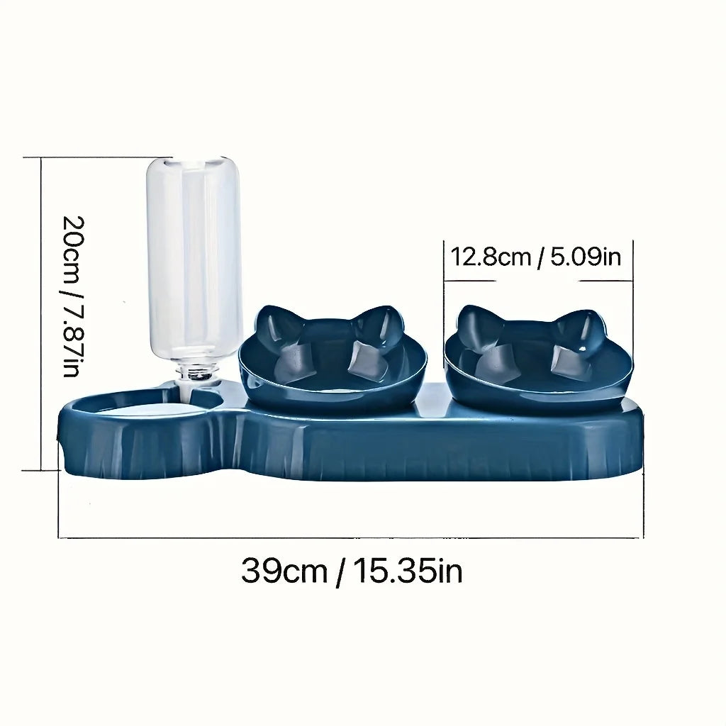 Automatic Pet Feeder with Water Dispenser