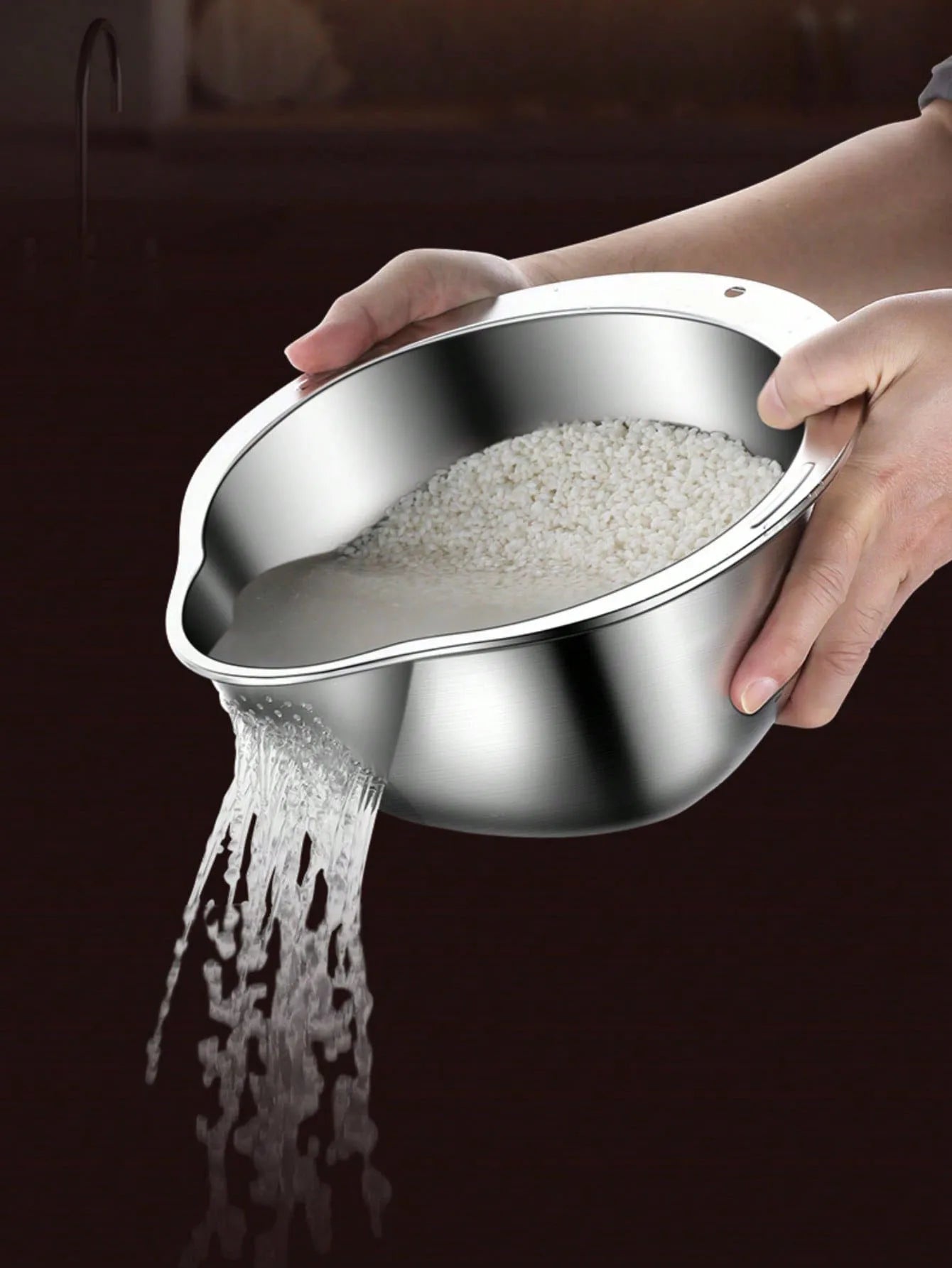 Rice Washing Bowl