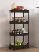 Slim Rolling Storage Cart