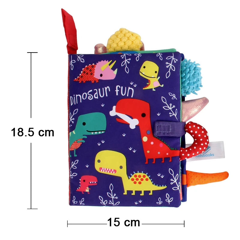 Baby Sensory Cloth Book (Jungle Animals)