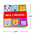 Baby Sensory Cloth Book (Jungle Animals)