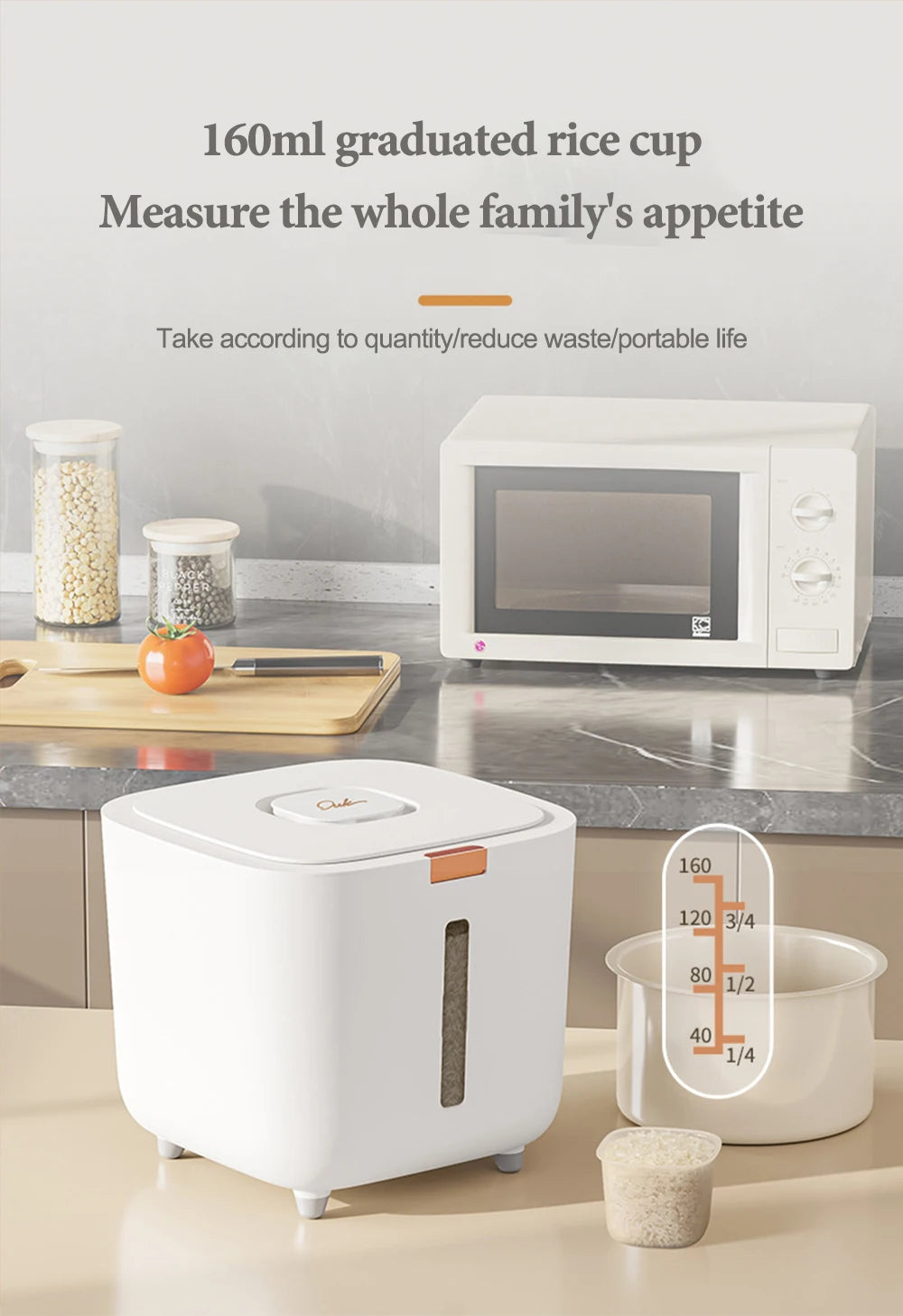 Airtight Rice & Grain Storage Container