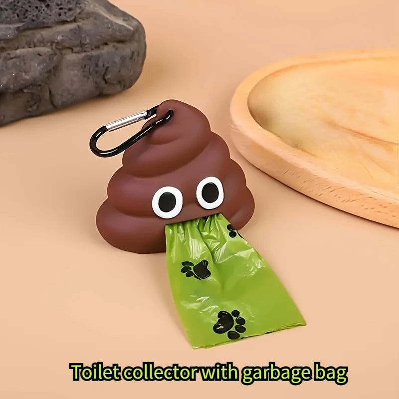 Dog Poop Bag Dispenser with Carabiner