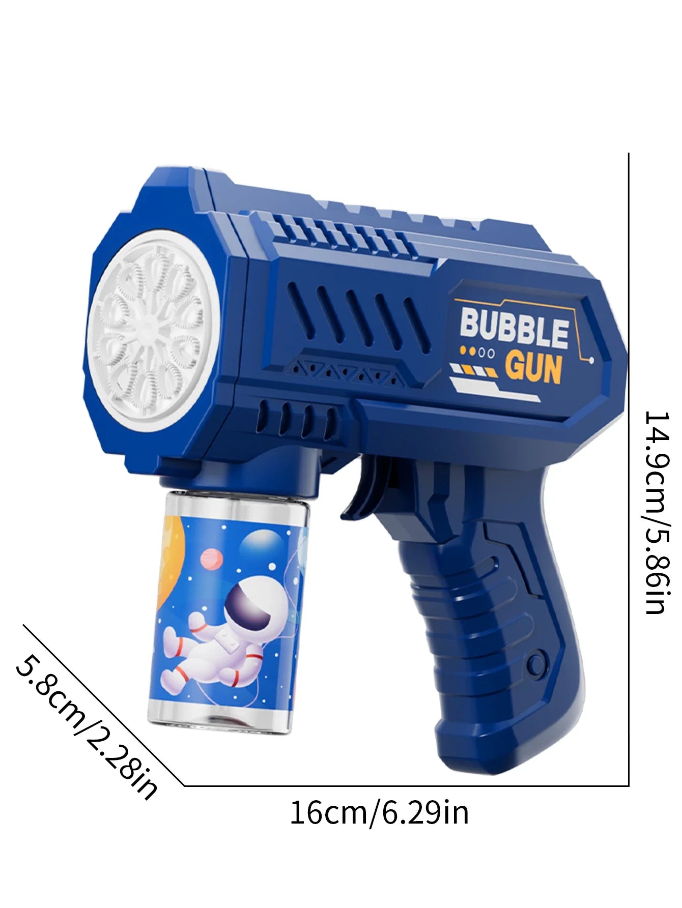 Automatic Bubble Gun with LED Lights