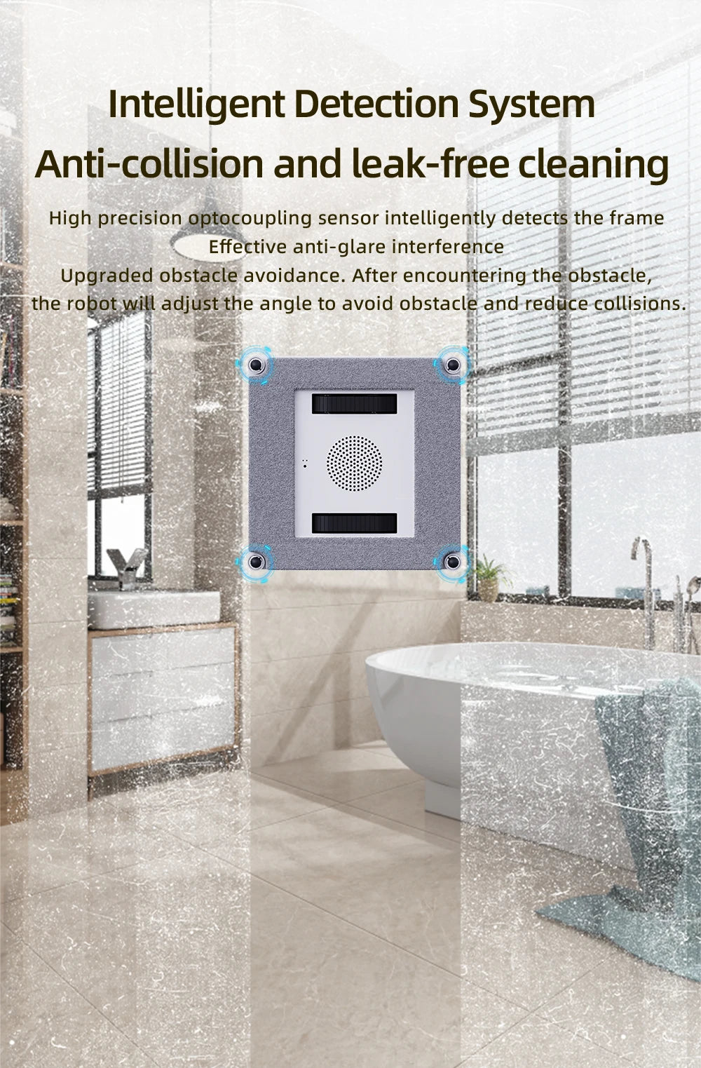 Intelligent Window Cleaning Robot