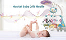 Baby Crib Mobile with Music & Remote Control (Projector Light)