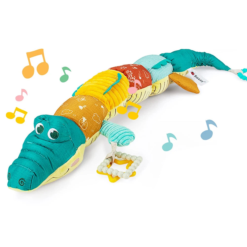 Musical Sensory Caterpillar (Rattle + Crinkle)