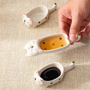 Cat-Shaped Sauce Dishes & Mini Bowls